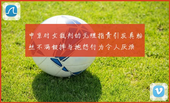 申京对女裁判的无理指责引发真粉丝不满假摔与抱怨行为令人厌烦